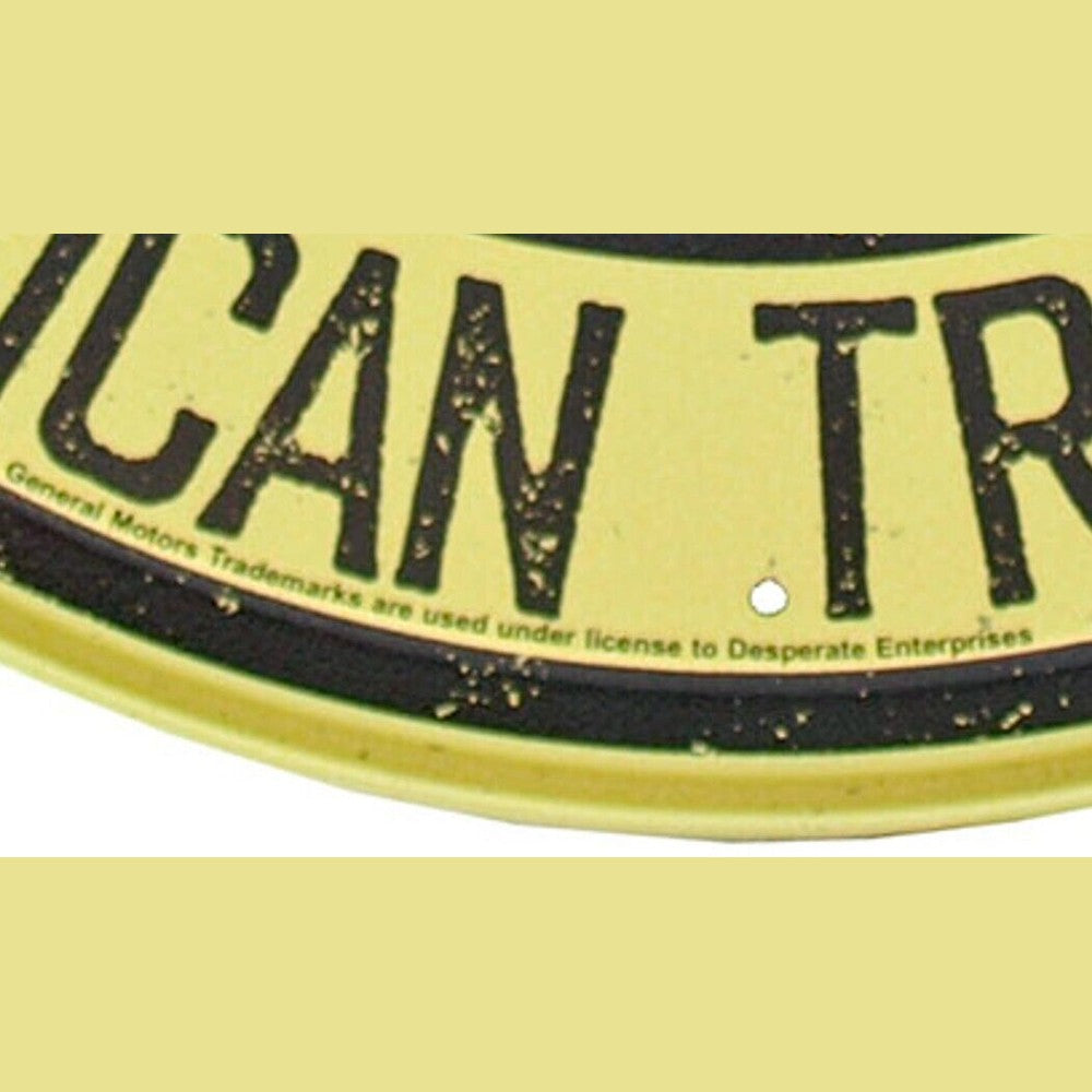 Chevrolet American Original Licensed Novelty 12" Diameter Circular Sign NEW! Home & Garden:Home Décor:Plaques & Signs Style Your Walls